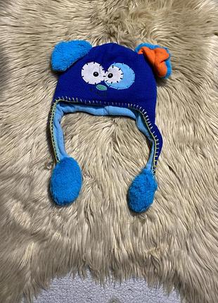 Шапка на мальчика 2-3рочки уши пилиймпятся