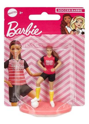 Міні-лялька barbie барбі футболістка 7 см (gnm52/gnm52-6)2 фото