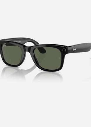 Смарт очки ray-ban meta wayfarer green1 фото