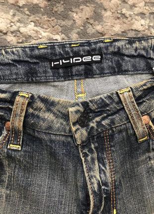 Винтажные джинсы с вышивкой4 фото