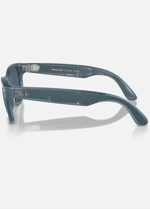 Смарт окуляри ray-ban meta wayfarer dusty blue2 фото