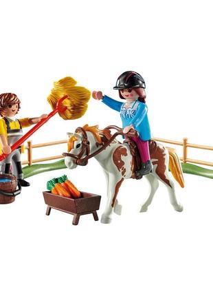 Конструктор playmobil country верхова їзда (70505)