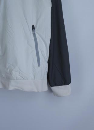 Чоловіча вітровка nike tech fleece l-xl куртка ніке модерн біла вітровка4 фото