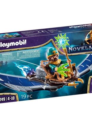 Конструктор playmobil novelmore фіолетова долина повітряний чарівник (70749)