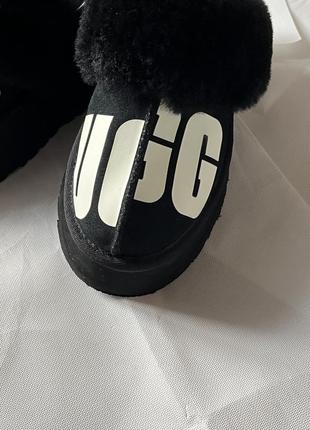 Ugg funkette broken logo slippers6 фото