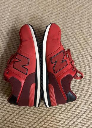 Кроссовки красные new balance 574