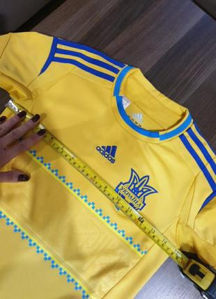 Футболка футбольная,футболка сборной украины adidas3 фото