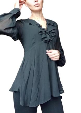 Актуальная, модная, стильная блузка оверсайз boohoo4 фото