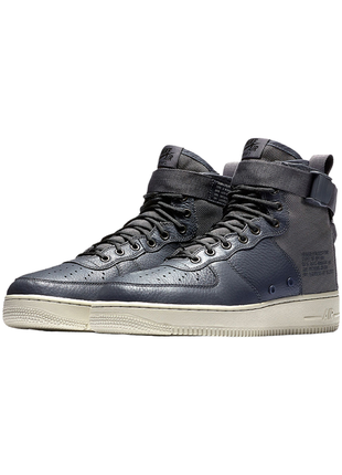 Оригинальные кроссовки nike sf air force 1 mid dark grey