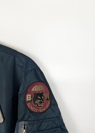 Schott мужской бомбер alpha industries6 фото