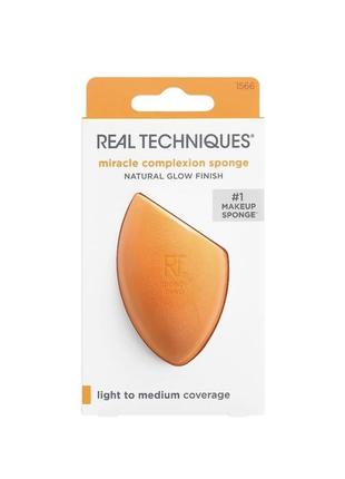 Багатофункціональний спонж для макіяжу real techniques miracle complexion sponge