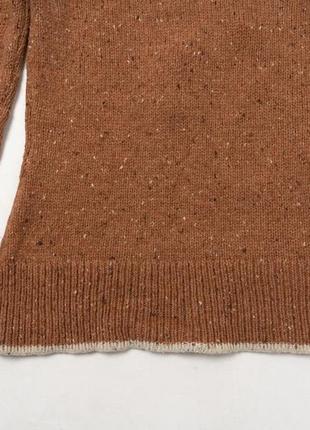 Patagonia ranchito brown hoodie wool sweater женский свитер8 фото
