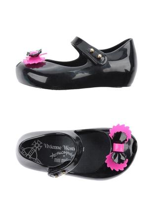 Силіконові туфлі меліски vivienne westwood mini melissa🛍️1+1=3🛍️