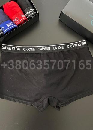 Набір чоловічих трусів келвін кляйн труси для чоловіка calvin klein one, набір 3шт5 фото