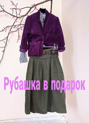 Спідниця італія зелена бавовна