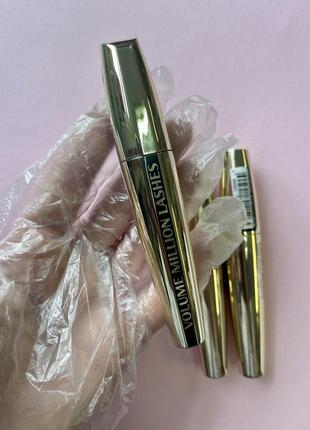 L`oréal paris volume million lashes classic тушь для ресниц!