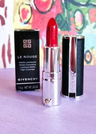 Givenchy помада для губ le rouge lipstick тон 333 франция5 фото