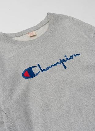 Champion oversized sweat dress with script logo женское платье-свитшот2 фото