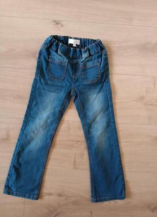 Детские джинсы на резинке/ брюки джинсы charles vogele