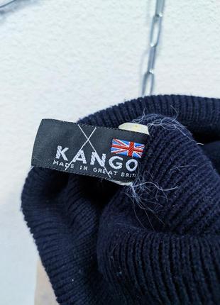 Kangol тепла шапка з бубоном5 фото