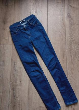 Джинси levis super skinny levi's високій посадці джинсы оригинал на высокой посадке скини скіни3 фото