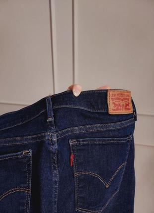 Джинси levis super skinny levi's високій посадці джинсы оригинал на высокой посадке скини скіни4 фото