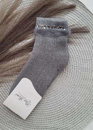 Теплі махрові жіночі шкарпетки,короткі3 фото