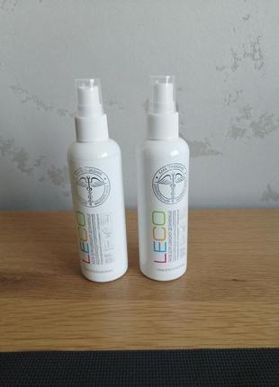 Дезінфікуючий засіб. дезінфектор професійний leco.санитайзер антисептик 100 мл