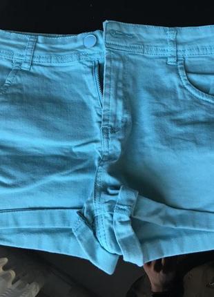 Яркие шорты/короткие шорты/ джинсовые шорты/ летние /мини1 фото