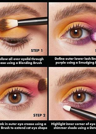 Nyx professional makeup ultimate shadow palette, палитра теней для век — festival