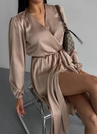 Сукня з імітацією запаху