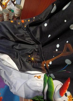 Велофутболка новогодняя,новая р.4 хл