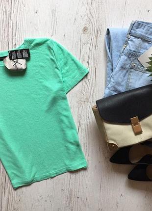 Стильная футболочка atmosphere мятного цвета