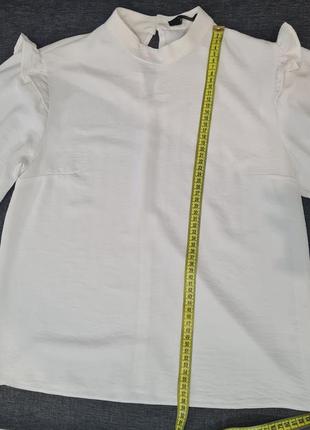 Белая блуза stimma в идеальном состоянии5 фото