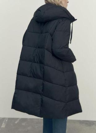 Двухсторонняя куртка пуховик зара