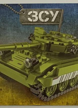 Конструктор бойовий танк зсу (кв 1114). 340 деталей
