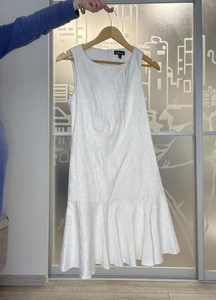 Сукня міні з бавовни7 фото