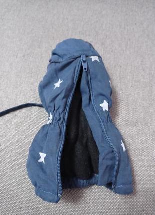 Варежки 74-80, краги, зимние перчатки 1 год