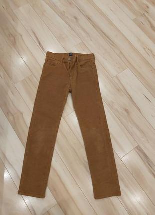 Брюки микровельветовые на мальчика gap и замшевый ремень