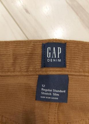 Брюки микровельветовые на мальчика gap и замшевый ремень3 фото