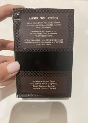 Angel schlesser essential for men туалетна вода 50 мл, оригінал7 фото