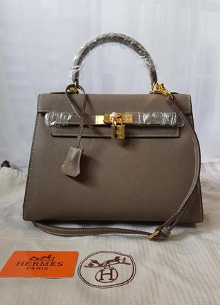 Жіноча сумка в стилі hermes kelly 28