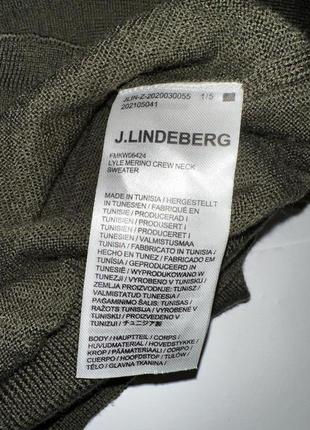 Пуловер, свитер, джемпер j.lindeberg lyle true merino crew neck pullover forest green8 фото