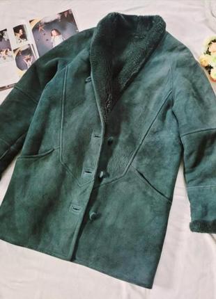 Дублянка натуральна пальто овер