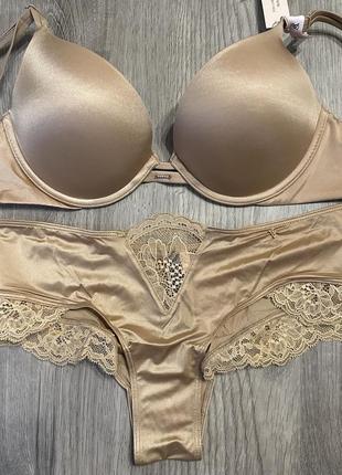 Комплект белья victorias secret виктория сикрет