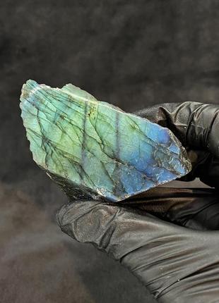 Натуральный камень-брусок необработанный лабрадор d-68х39х21мм 61,2г2 фото