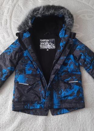 Зимний комплект (куртка + полукомбинезон) garden baby, 110 см3 фото
