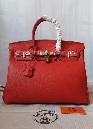 Женская сумка в стиле hermes birkin 35