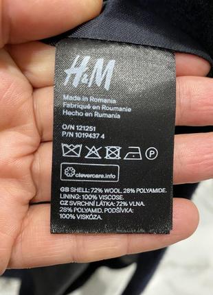 Шикарное шерстяное пальто  от h&m8 фото
