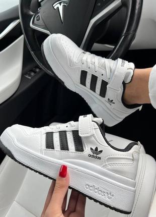Шикарные женские кроссовки team adidas forum адидас6 фото